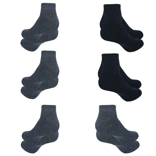 Image of Ankle Socks for Men|Sneaker Socks Breathable Socks for Loafers|Athletic Running Socks Gym Everyday Sock|6 Pairs