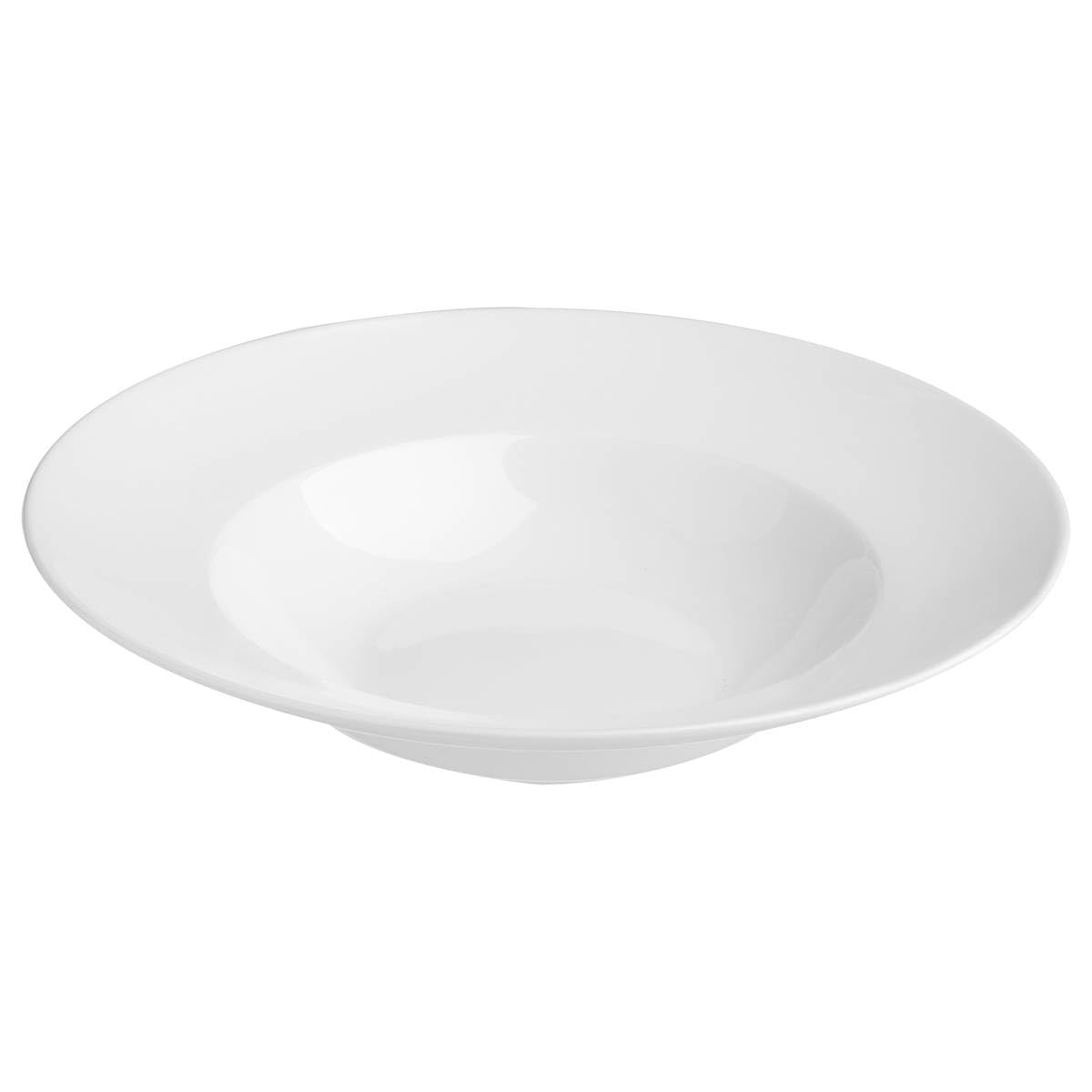 Secret de Gourmet Lot De 6 Assiettes à Pâtes - D 27 Cm - Blanc