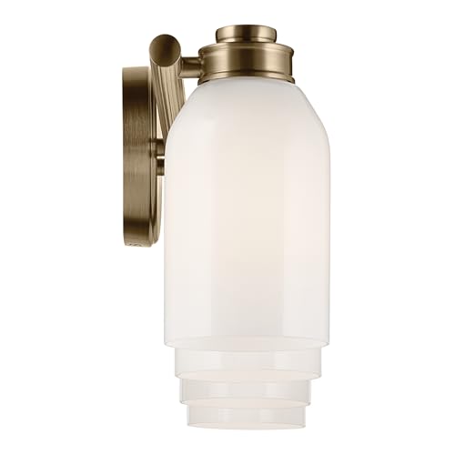 Image of Kichler Shae 4-Light Bathroom Vanity Light, Champagne Bronze