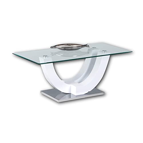 Couchtisch Aus Metall, 60 / 45cm, Weiß VESINA | Ma Produktbild-Vorschau 8