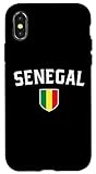 Photo Gallery custodia per iphone x/xs stemma sportivo classico con bandiera senegalese Photo Gallery custodia per iphone x/xs stemma sportivo classico con bandiera senegalese