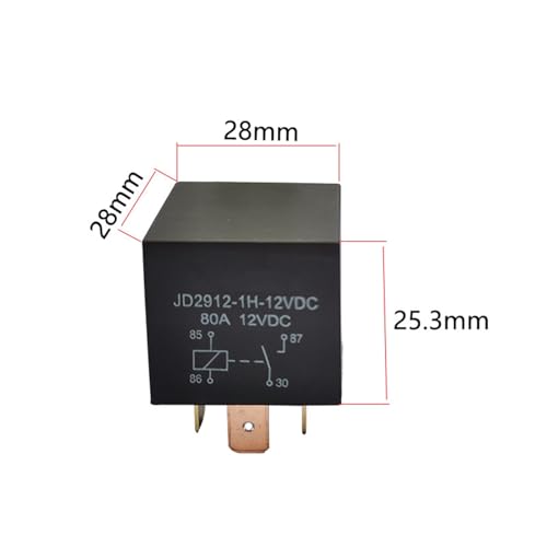 Relais électrique industriel JD 2912 48V 60V 72V commutation de puissance - 2