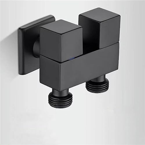Robinet filetage multi-fonction à 4 voies et vanne d'arrêt wc laiton - 6