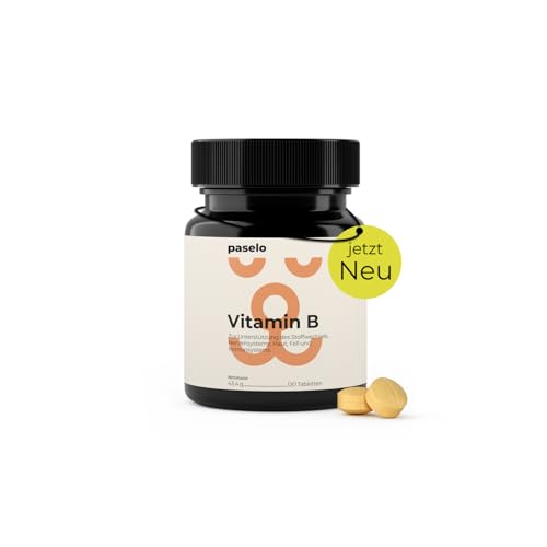 Vitamin B Komplex für Hunde - 120 Tabletten - Hochdosiert: Mit 8 B-Vitaminen (B1, B2, B3, B5, B6, B...