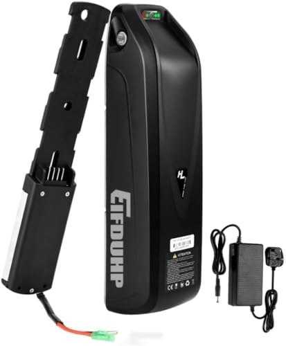 36V Ebike Battery 13AH, Electric Bike Battery Pack Lithium-ion with Charger Baseplate for 750W 500W 350W 250W 200W Bicycle Motor