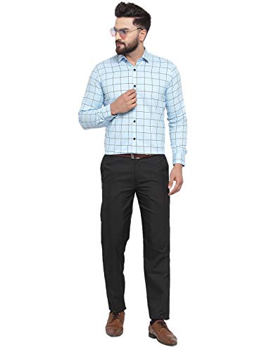 Image of JAINISH Men's Checked Formal Shirts.