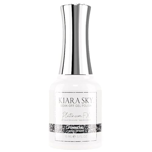 Gel LED UV Kiara Sky Soak Off Platinum Gel FX miniatura 1