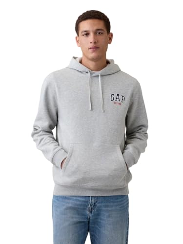 Image of GAP Men's Hooded Est. 1969 Logo Pullover