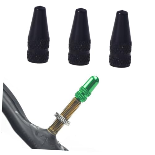 Cubiertas de válvula para bicicleta PartyKindom 6 piezas miniatura 5