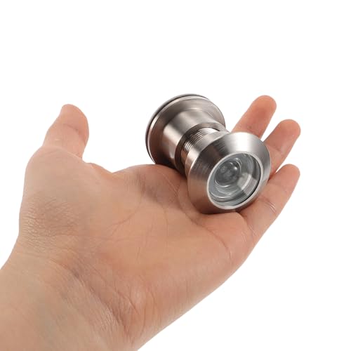 Mirilla Mikikit Heavy Duty con cubierta protectora trasera, lente gran angular de alta definición para puertas frontales de hogar, oficina y hotel, diseño resistente a manipulaciones miniatura 4