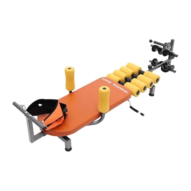 Training Bench, Back Stretch Bench Neck Stretcher Back and Neck Decompression Inline Back Stretcher Work Out Bench for Tension Relief for Home, Office, Gym 286.6 Lbs Weight Capacity