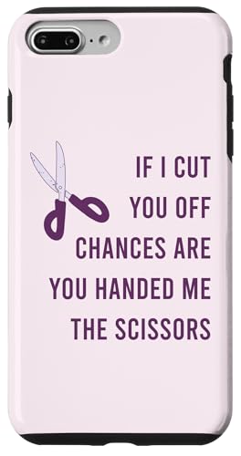 断ったらハサミのミームを私に渡された可能性はある? スマホケース iPhone 7 Plus/8 Plus 用