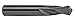 MA Ford 20612500 1/8 Twister GP 3X Solid Carbide Stub Drill