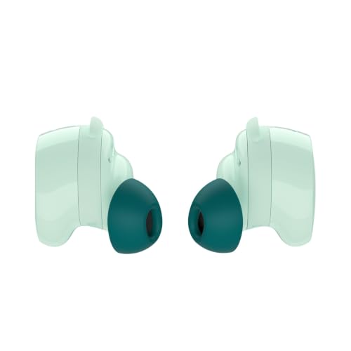 Image of Bose QuietComfort Earbuds - True Wireless Bluetooth Earbuds with Active Noise Cancellation and Mic, USB-C Charging, IPX4 Rating, Up to 8.5 Hours of Playtime, Dewdrop Mint