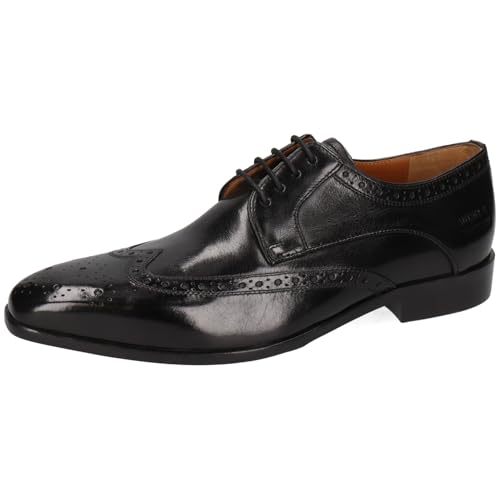 Melvin & Hamilton, Lewis 3, mäns Derby, svart, 43 EU, svart, 43 EU