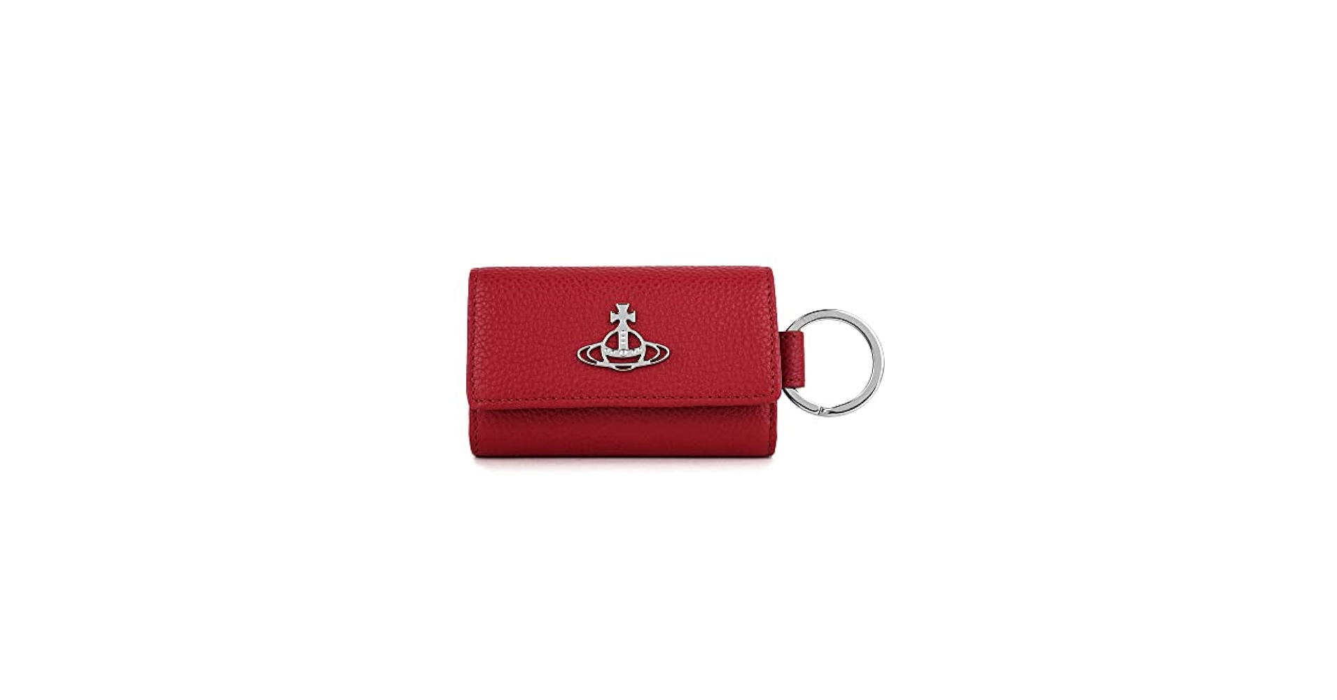 美品✨ヴィヴィアンウエストウッド マーブル キーケース 5連 キーリング レッド ヴィヴィアンウエストウッド Vivienne Westwood キーケース