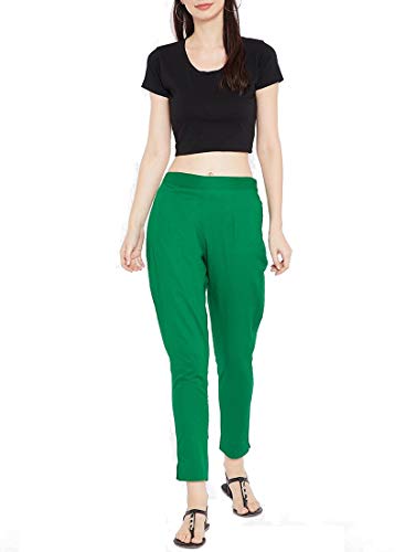 Image of SriSaras Women's Premium Cotton Trousers /Pants