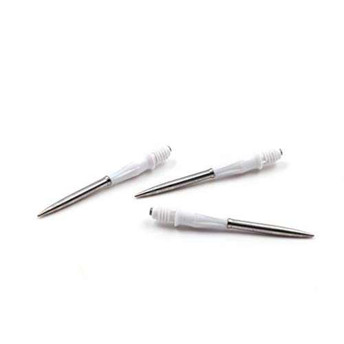 Cuesoul Touch-Point Conversion Dart Points White For 2Ba Thread Soft Tip Dart Points #TOP2
