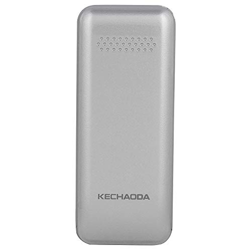 Image of KECHAODA A27 Keypad Dual Sim Mini Mobile Phone with External Memory Slot 1.68cm (0.66 inch) Display Only Mobile Phone & Charging Cable in Box, Battery,No Charger - Silver