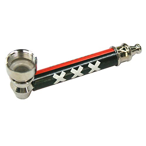 Zigarrenleitung Qualitäts-Metallrohr Jamaika Tabakpfeife Mühle Rauchpfeifen Mühle mahlt Rauchmelder Rauchen