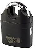 Target TL031Heavy Duty?Alarma Candado de alta seguridad cerrado grillete candado multiusos con 110db sirena alarma?5llaves con cada cerradura