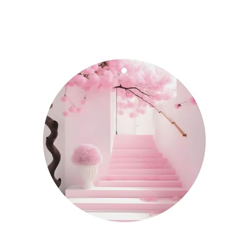 Hojas aromáticas para auto con aroma a flor de cerezo miniatura 1