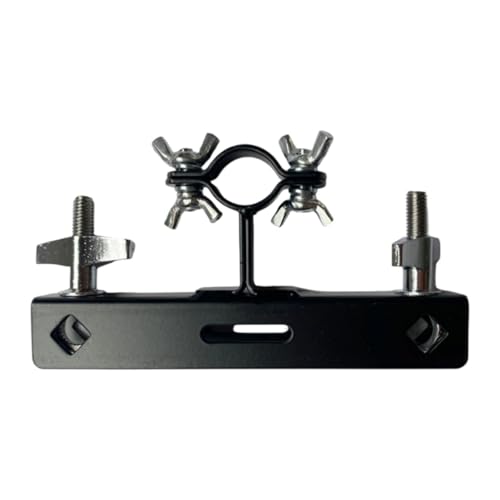 Bass Drum Cowbell Holder Clamp Cowbell Mounting Bracket Metal Support Replacement, Style A