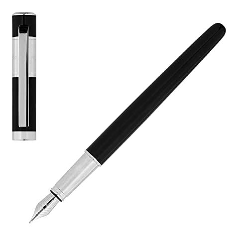 Stylo plume HUGO BOSS Ribbon acier inoxydable de luxe, haute écriture