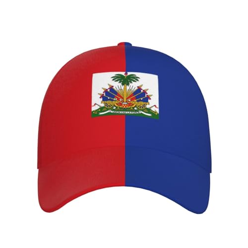 Gorra Trucker Haiti Flag Ajustable para Hombre y Mujer miniatura 2