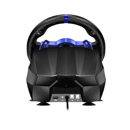 Image of Flashfire SUZUKA F111 Adjustable Racing Wheel Steering Wheel Premium For PS5 Version|Compatible with PS3,PS4,PS5,Nintendo Switch|270-900 Degrees Rotation with 3 Pedal Board and H-Shifter (F111)