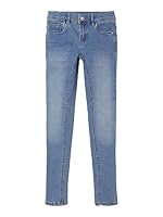 NAME IT Polly Skinny fit Mädchen Jeanshose Light Blue Denim-158