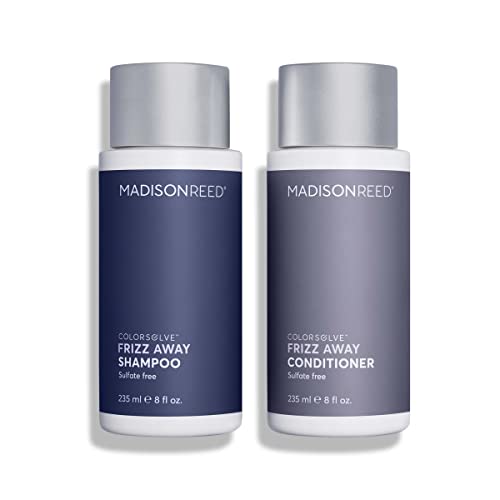 Image of Madison Reed ColorSolve Frizz Away Shampoo - Sulfate-Free Anti-Frizz Shampoo for Curly, Wavy & Coily Color-Treated Hair, Controls Humidity & Smooths Frizz, 8 Fl Oz