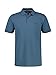Produktbild Herren Polo Shirt in Piquéqualität (Crispy Blue) GrößeXXL