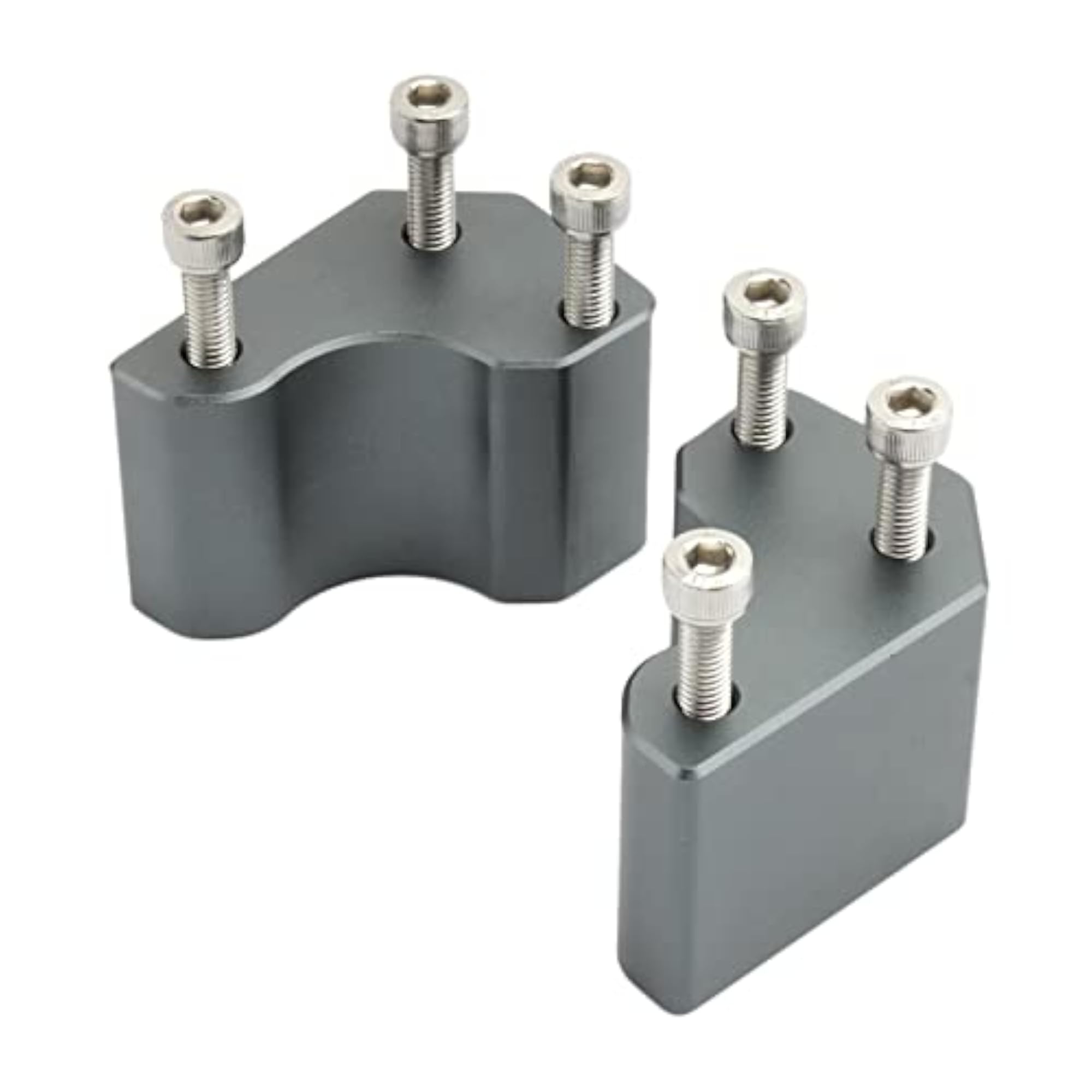 Aluminum Handlebar Risers for GTR1400, Easy Install Grey