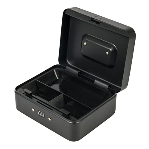 Silverline – Caja de seguridad con combinación de 3 dígitos 200 x 160 x 90 mm (732370)