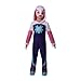 MARVEL Toddler Ghost Spider Costume, Girls Spider-Man and His Amazing Friends Gwen Stacy Kids Costume 3T/4T