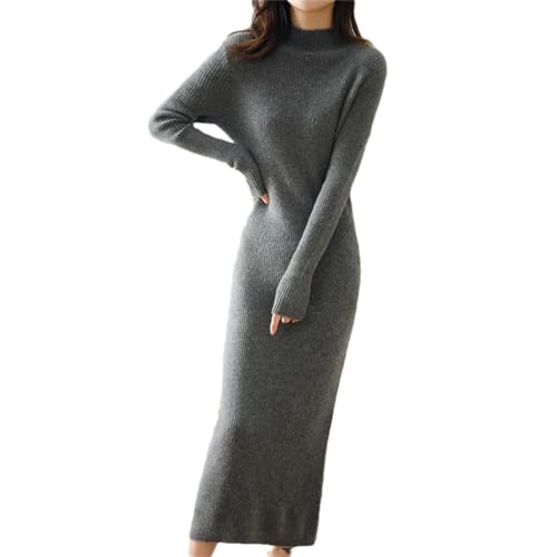Haitpant Frauen Pullover Kleider Lange Warme...