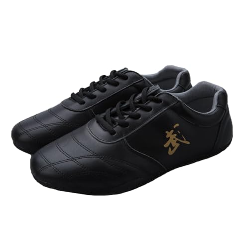 ForceRoute Scarpe Taekwondo,Tai Chi Scarpe,Kung Fu Scarpe,Scarpe Arti Marziali,Scarpe da Karate,Traspirante,Leggere,Uomo Donna,Bambini Adulti,per Wing Chun,Qigong,per Esercizi mattutini,Boxe
