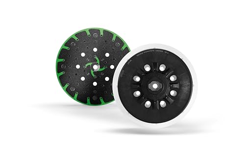 Festool 202458 Sanding Pad ST-STF D150/MJ2-M8-W-HT Fusion-TEC, Steel Grey, soft, 1 piece