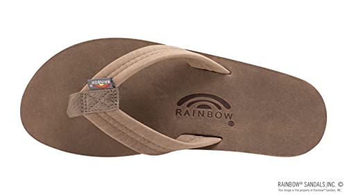 Image of Men's Luxury Leather Single Layer Arch Sandals