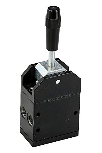 Fulgem Products Pneumatic Mechanical Toggle Style Air Valves For Actuated Valves, No Detent, Manual Switch, 1/8" (F) Npt Port, 0-13 Bar, 0-188.5Psi #TOP8