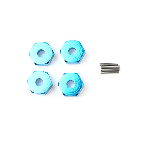 Yusheng Rueda Coche RC - Conversión Adaptador Cubo transmisión Hexagonal Rueda Multifuncional - Piezas vehículos teledirigidos robustas y duraderas para una Vida útil
