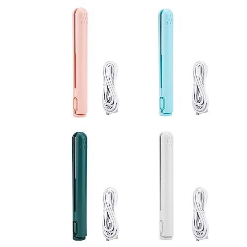 Mini plancha 2 en 1 para cabello, cerámica portátil miniatura 7