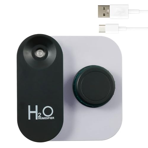 YRTUOP Humidificadores para Dormitorio - Nebulizador En Forma De Camara Para Coche,Humidificador de Niebla Fría con Botella de Agua y Apagado Automático con 2 Modos - Para Dormitorio Viaje Coche YRTUOP Humidificadores para Dormitorio - Nebulizador En Forma De Camara Para Coche,Humidificador de Niebla Fría con Botella de Agua y Apagado Automático con 2 Modos - Para Dormitorio Viaje Coche