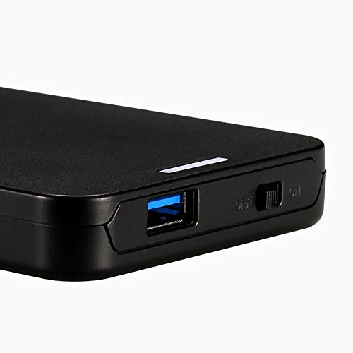 USB 3.0 zu SATA Externes 3.5 Festplattengehäuse für 3,5 SATA-Festplattenlaufwerke und SSD-Festplatten