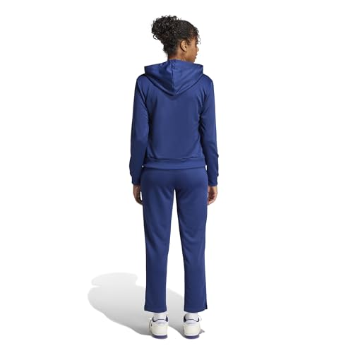 adidas Damen Essentials Linear Track Suit, Dark Blue, XS – Ansicht 2