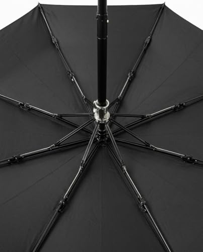 Image of TAZZY UV Protection Compact Folding Umbrella for Men & Women | Windproof, Waterproof Travel Umbrella with Storage Case | Sun & Rain Protection | Lightweight Portable Umbrella (Pink)