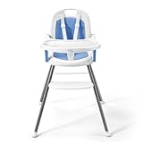 Cadeira de Alimentação Berry 3 em 1 Azul Multikids Baby - BB323