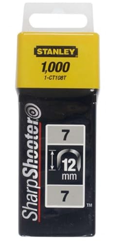 Stanley CT100 - Grapas para cable (12 mm) 1000 piezas