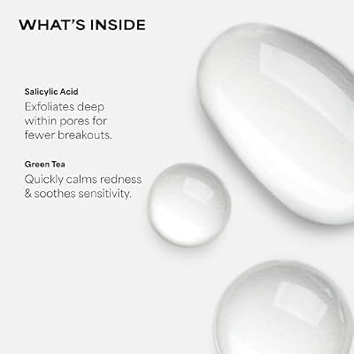 Paula's Choice CLEAR Anti-Redness Exfoliating Solution, 2% Salicylic Acid Liquid Exfoliant for Face, Face Exfoliant for Mild to Severe Acne & Breakouts, Blackheads and Clogged Pores, Fragrance-Free